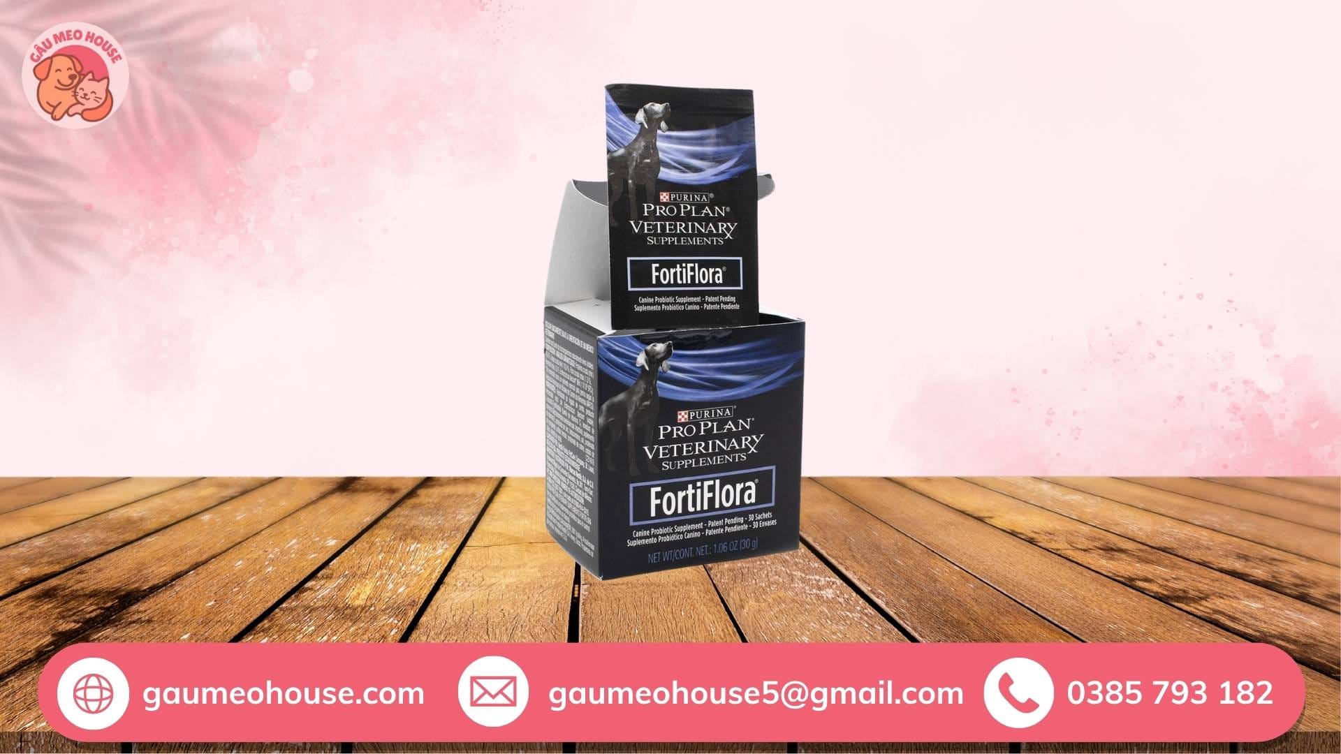 Men tiêu hóa cho chó con FortiFlora Probiotic