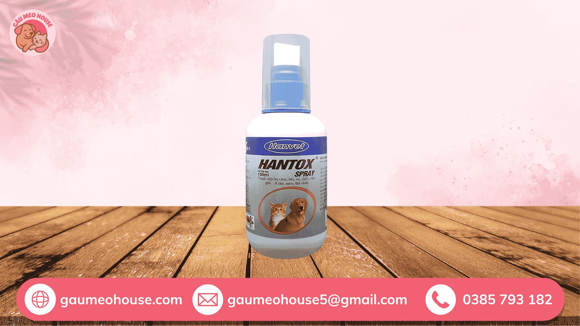 Hantox - Thuốc trị ve chó hiệu quả nhất
