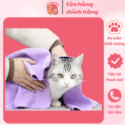 Khăn Tắm Cho Thú Cưng
