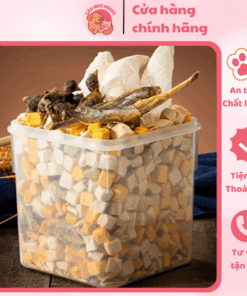 Thịt Hộp Sấy Khô Cho Chó Mèo 650g, Tiện Lợi, Bổ Sung Dinh Dưỡng
