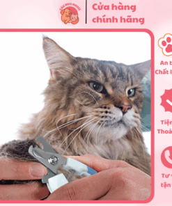 Kéo Móng Tay Bằng Thép Không Gỉ Cho Mèo Và Chó, An Toàn, Dễ Sử Dụng