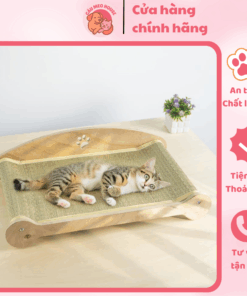 Thảm Võng Mèo IGA Thoáng Khí, Thiết Kế Cong Thoải Mái, Giúp Mèo Nghỉ Ngơi