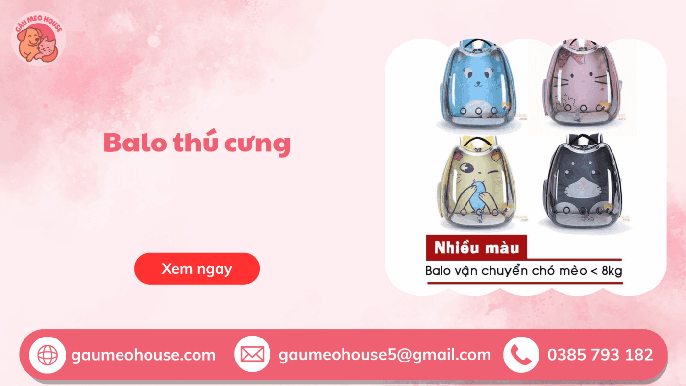 Balo Thú Cưng