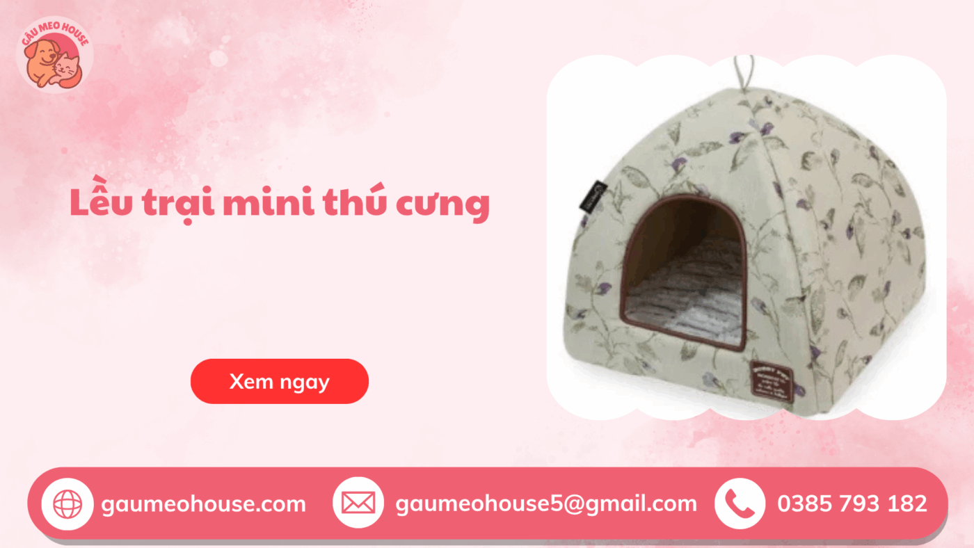 Lều Trại Mini Thú Cưng